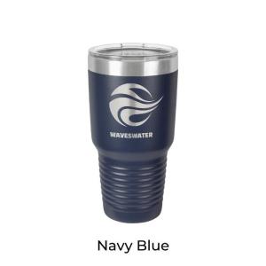 30 oz Ringneck Vacuum Insulated Tumbler w/Lid Navy Blue